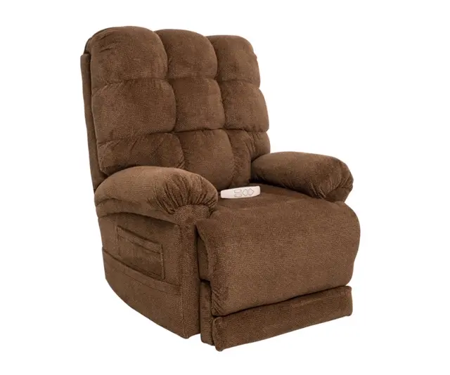 Venus Nutmeg Brown Lift Recliner with Massage and Heat-1