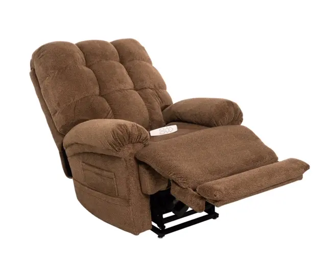 Venus Nutmeg Brown Lift Recliner with Massage and Heat-3
