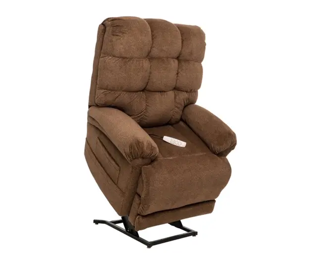 Venus Nutmeg Brown Lift Recliner with Massage and Heat-5