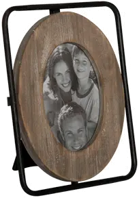 4x6 Wood and Metal Picture Frame-2