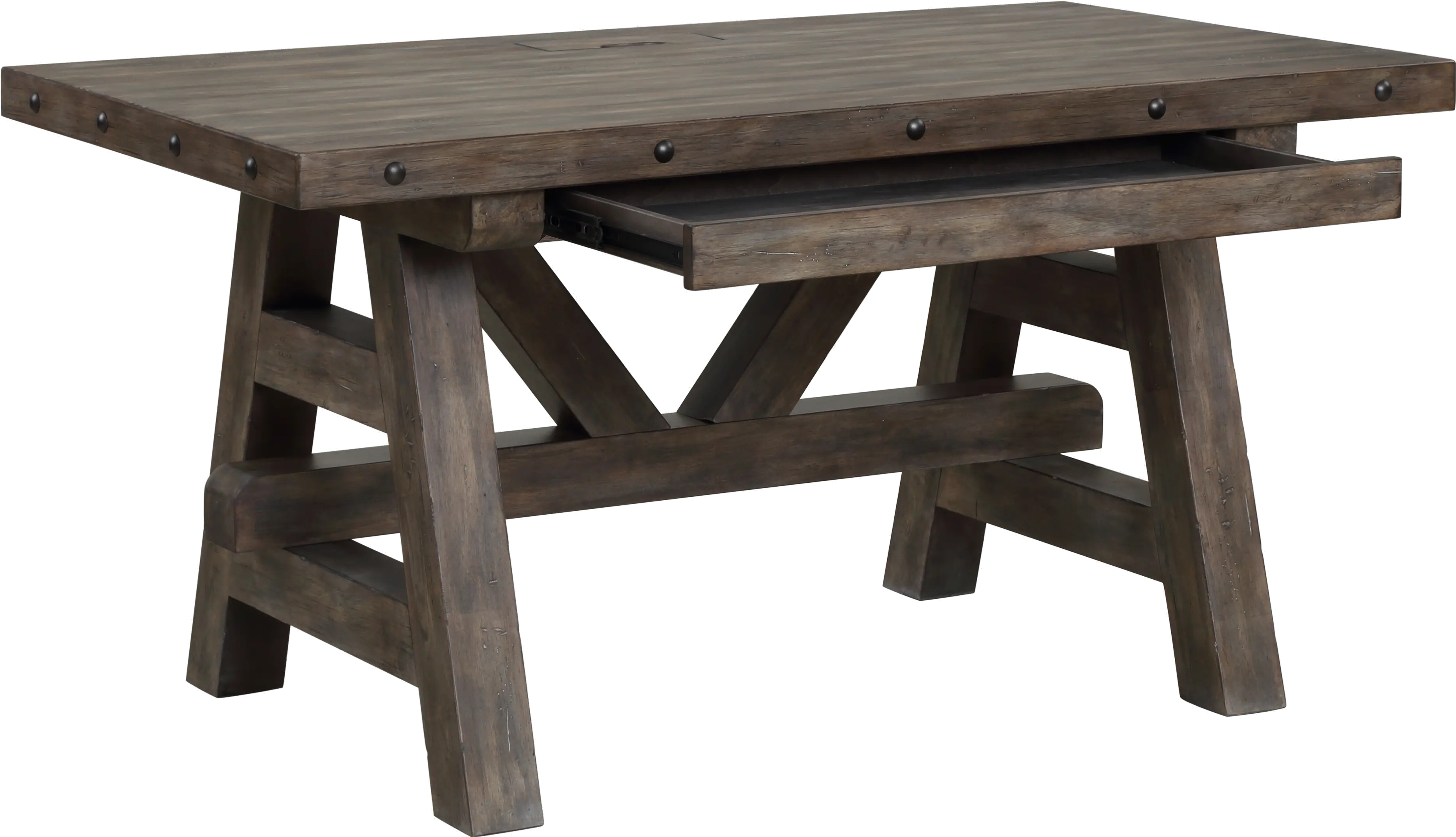 Rustic Home Office Desk-1
