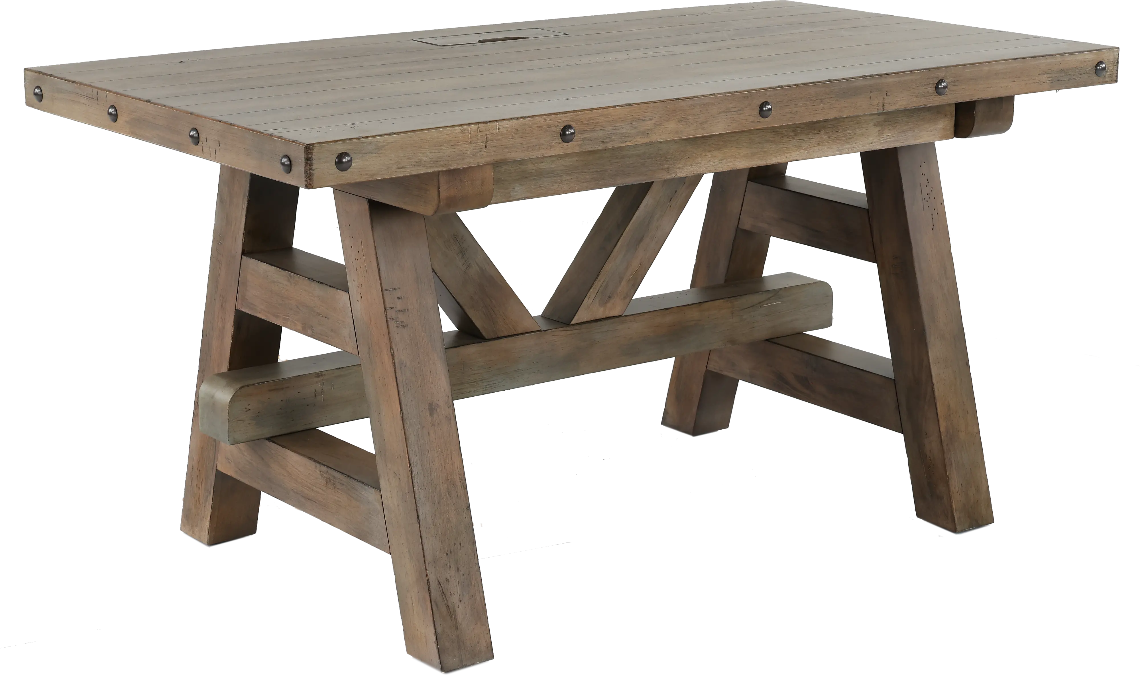 Rustic Home Office Desk-8