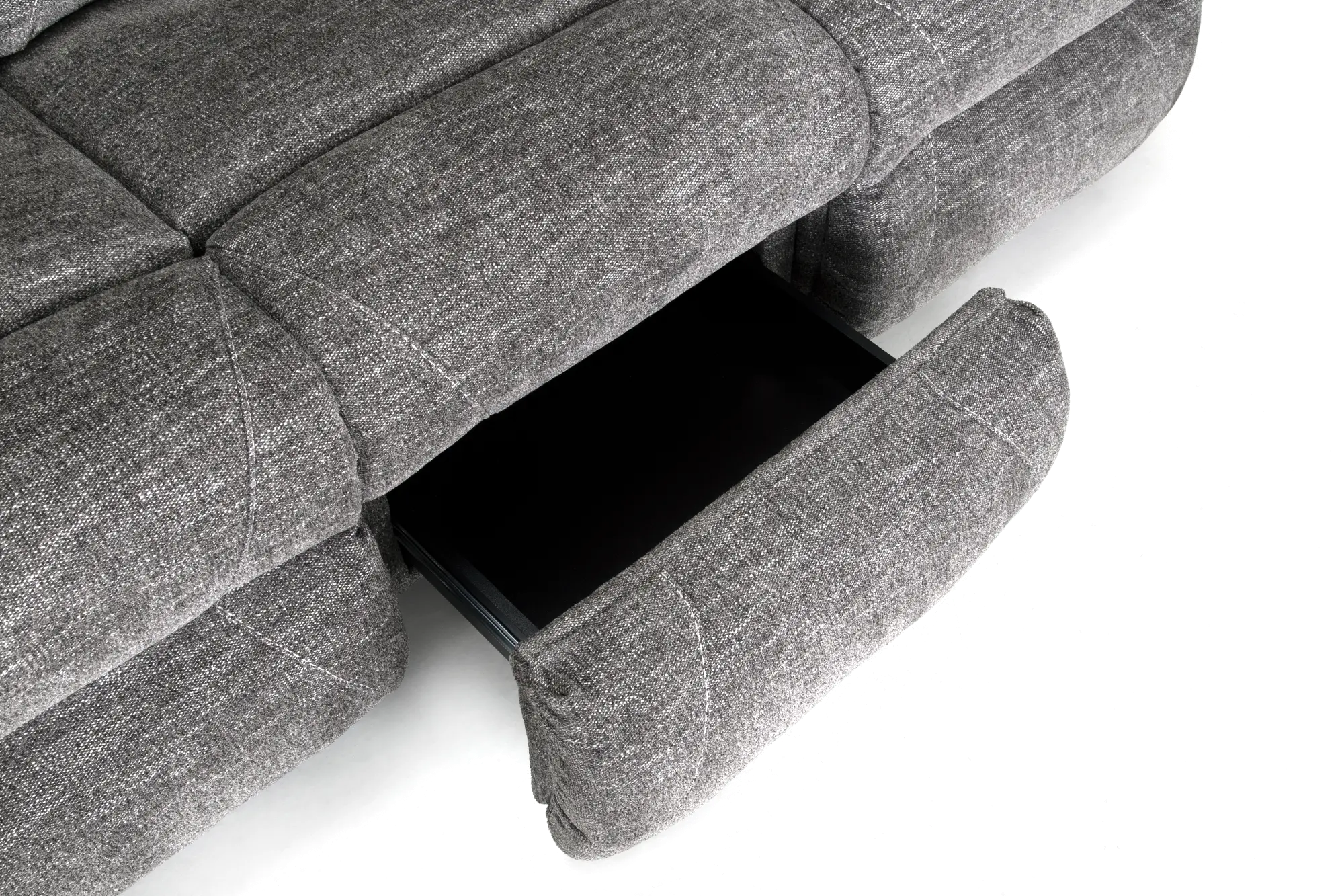 Beacon Pewter Gray Power Reclining Sofa-12