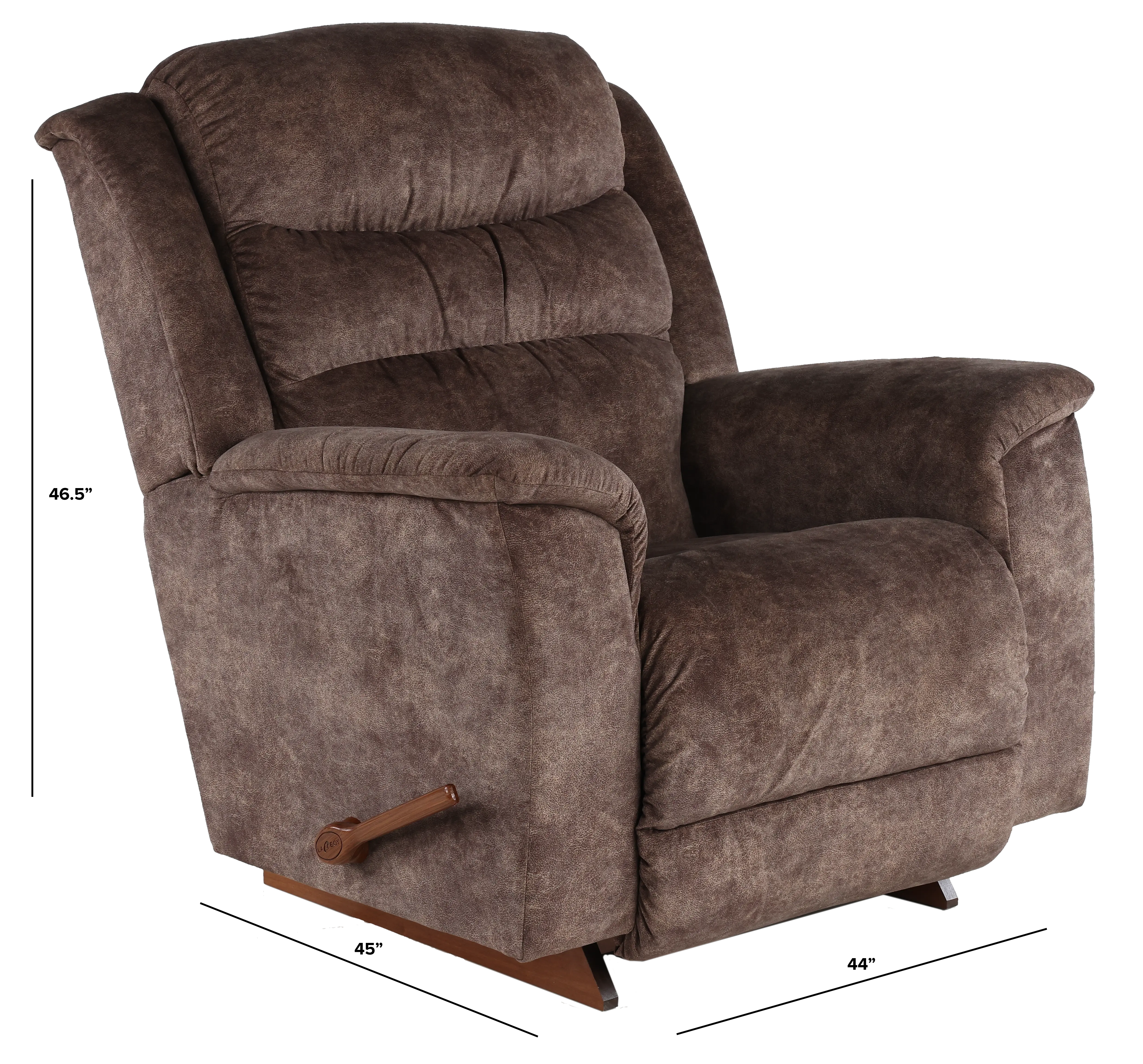 10-776/D160476 Redwood Brown Rocker Recliner-3