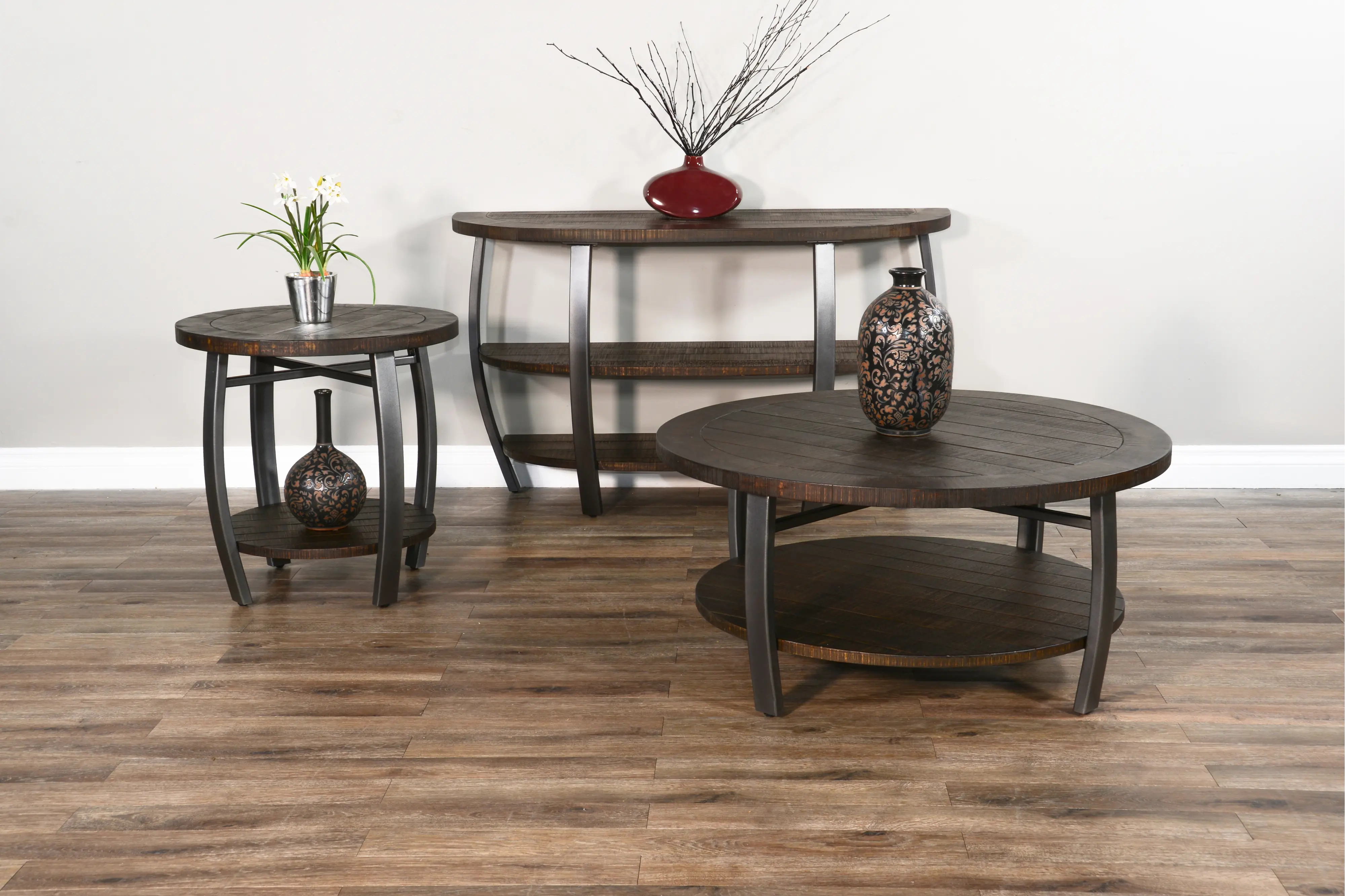 Homestead Brown Coffee Table-2