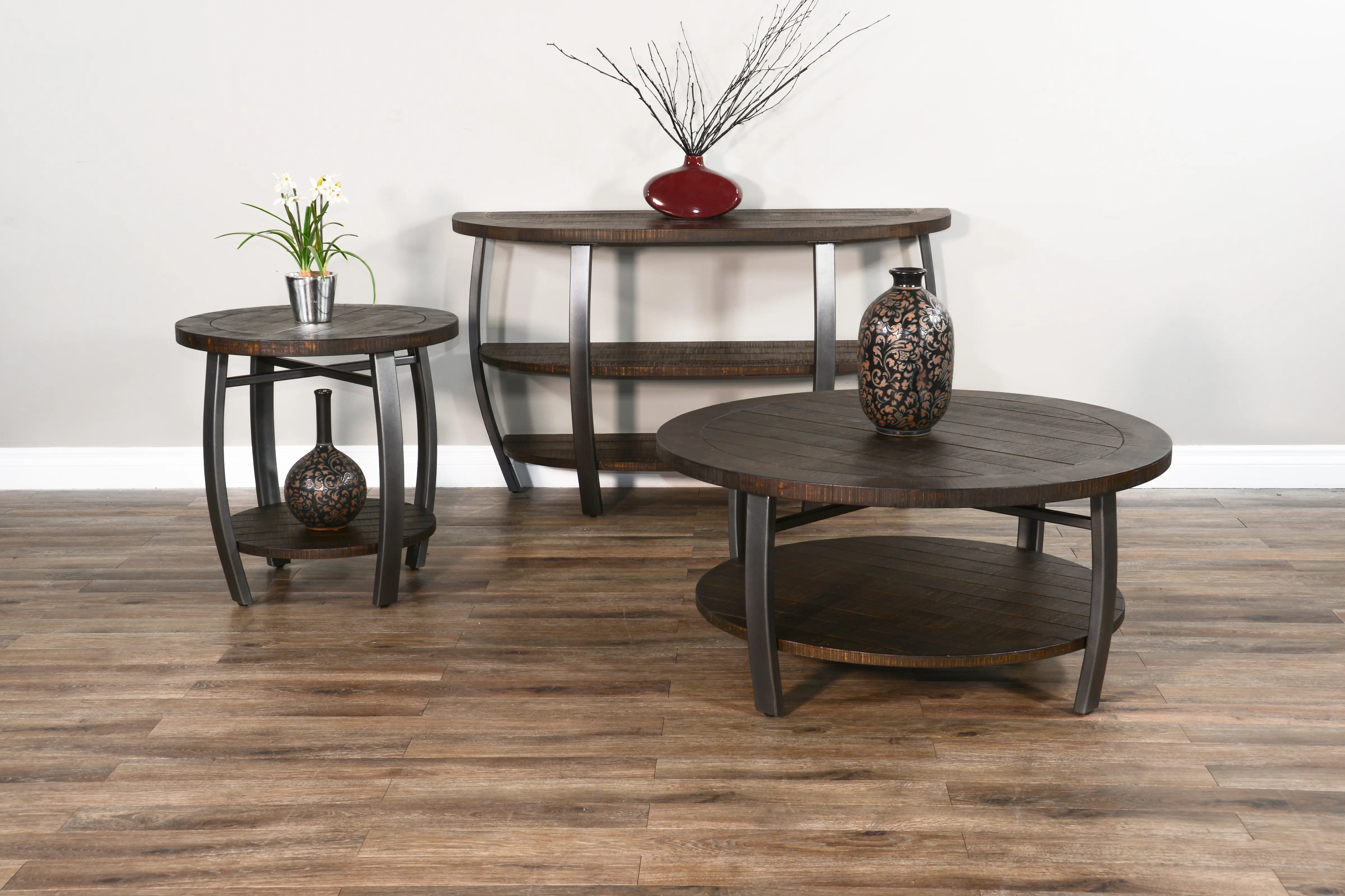 Homestead Brown Coffee Table-2