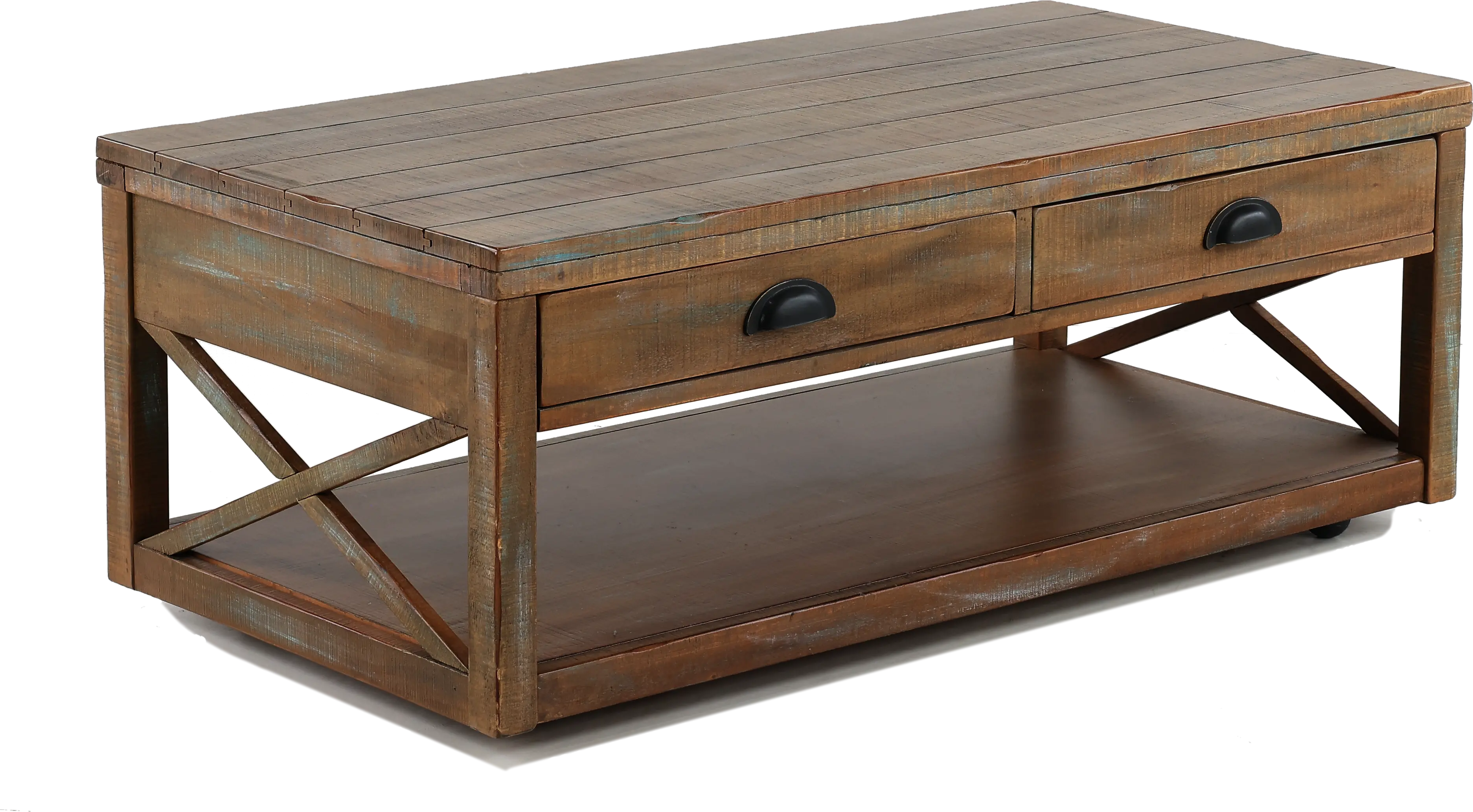 Durango Weathered Brown Coffee Table-4