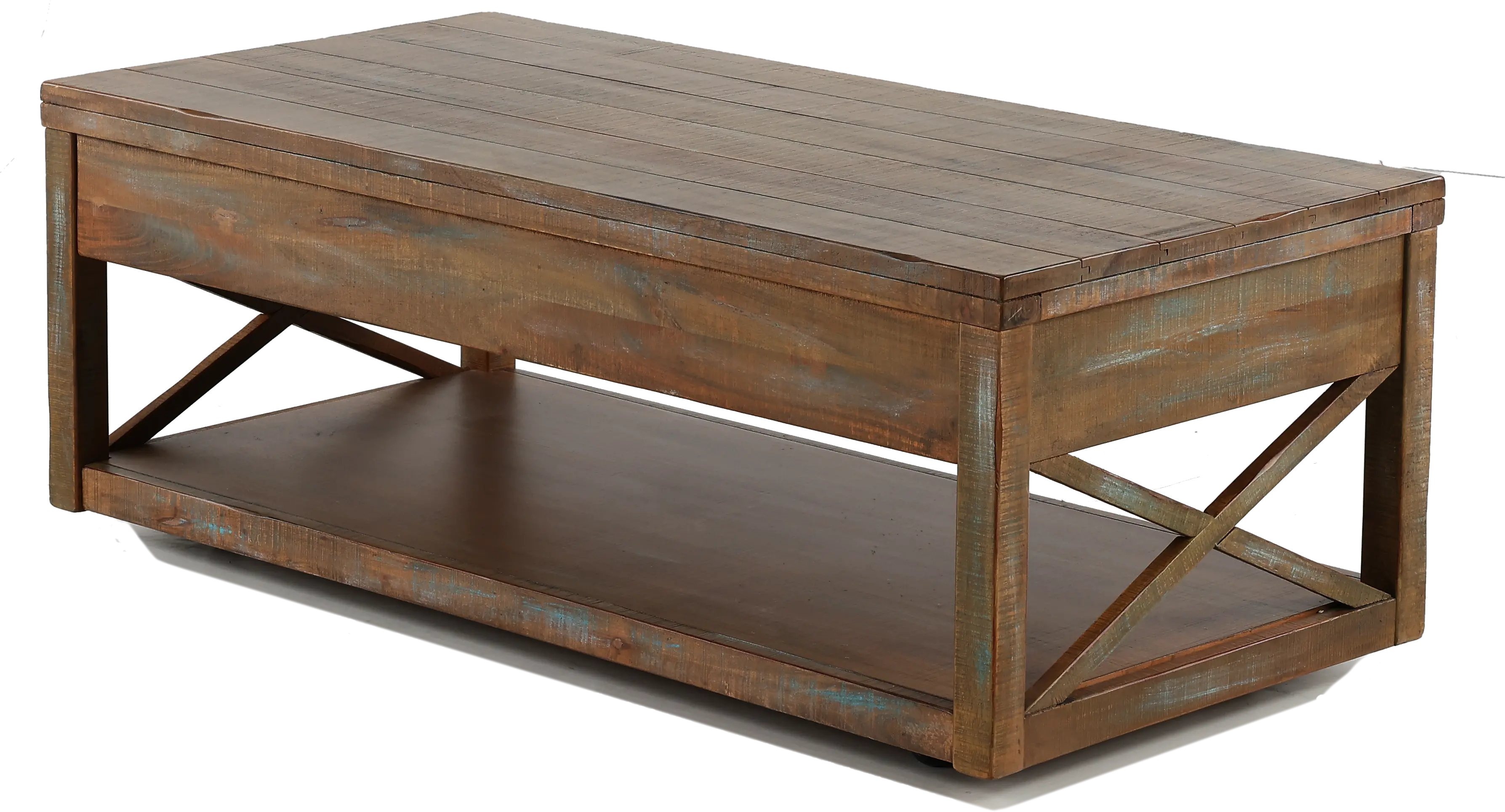 Durango Weathered Brown Coffee Table-5
