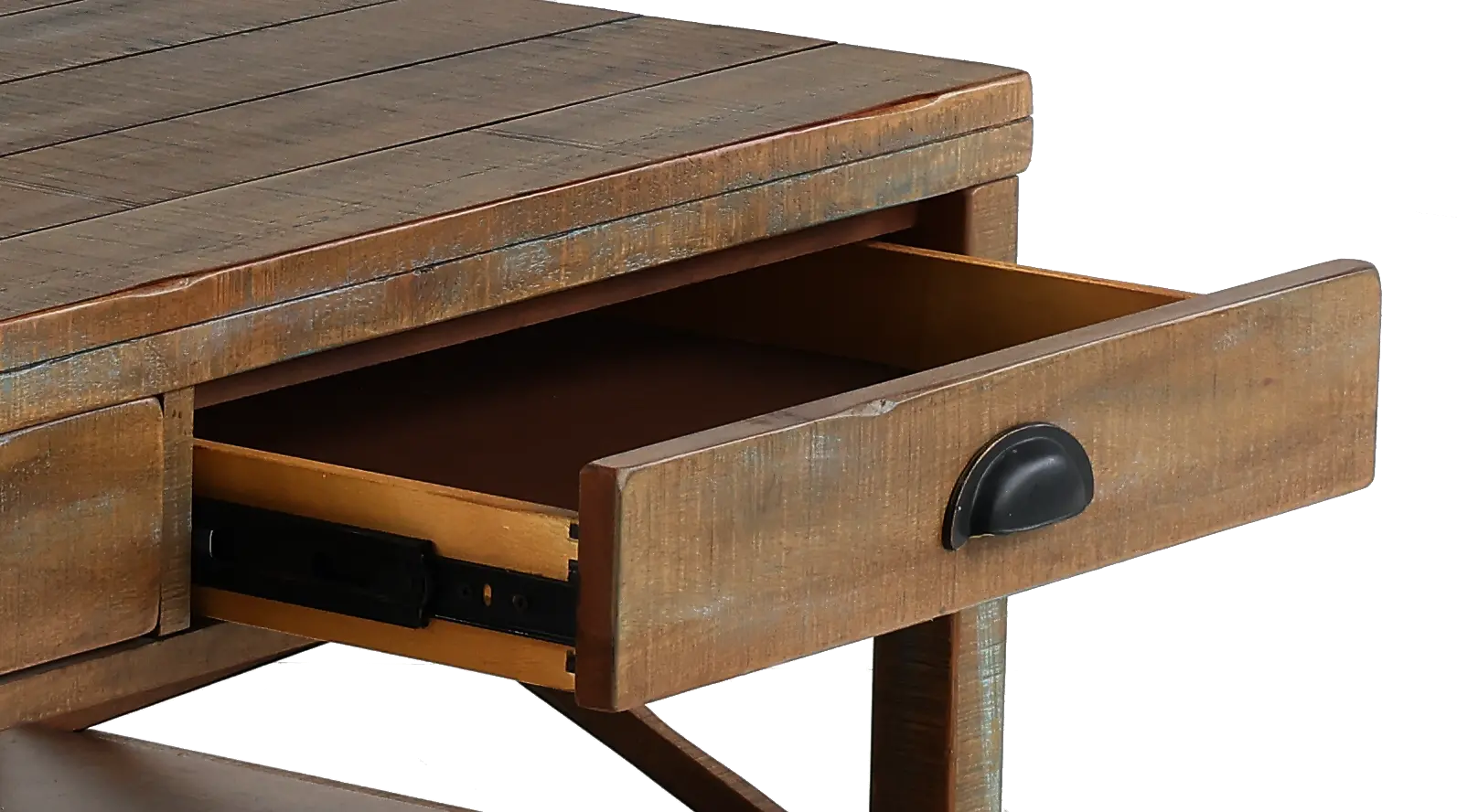 Durango Weathered Brown Coffee Table-6