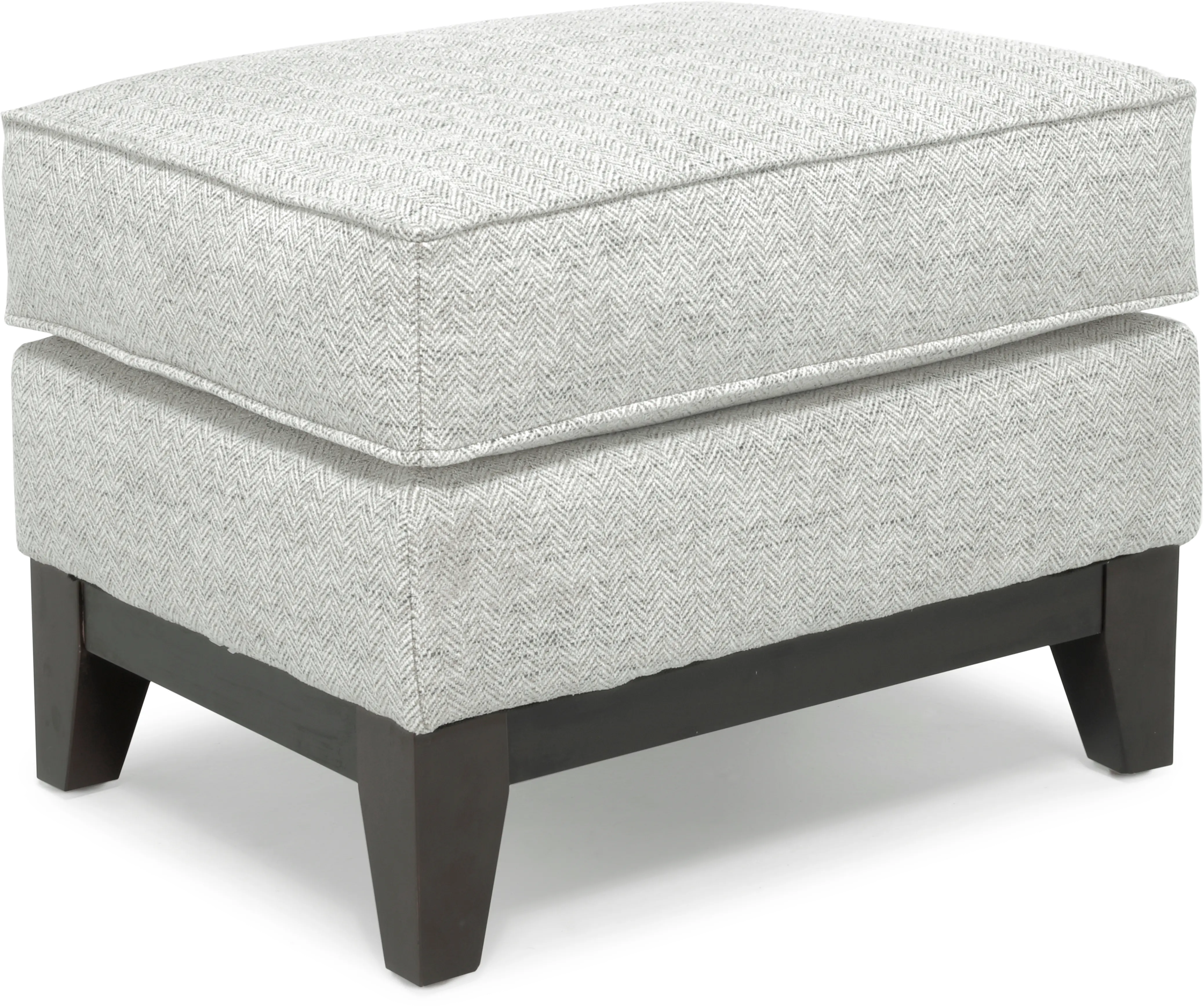 Olivia Contemporary Pearl Gray Ottoman-2