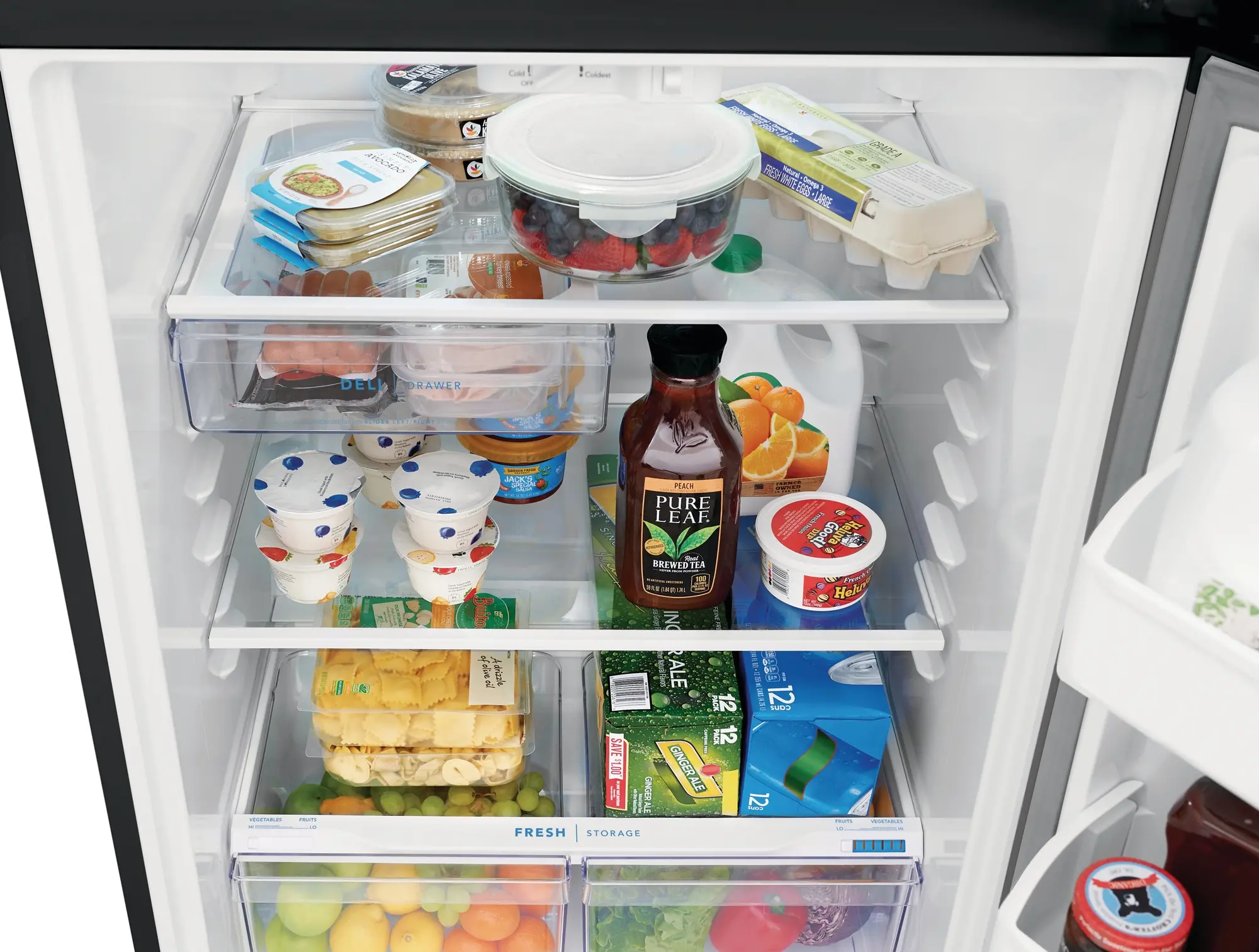 FFTR1835VS Frigidaire 18.3 cu ft Top Freezer Refrigerator - 30 W Stainless Steel-6