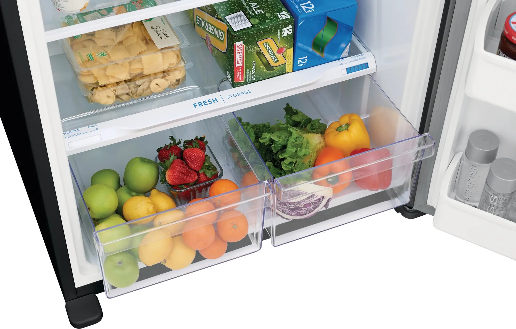 FFTR1835VS Frigidaire 18.3 cu ft Top Freezer Refrigerator - 30 W Stainless Steel-7