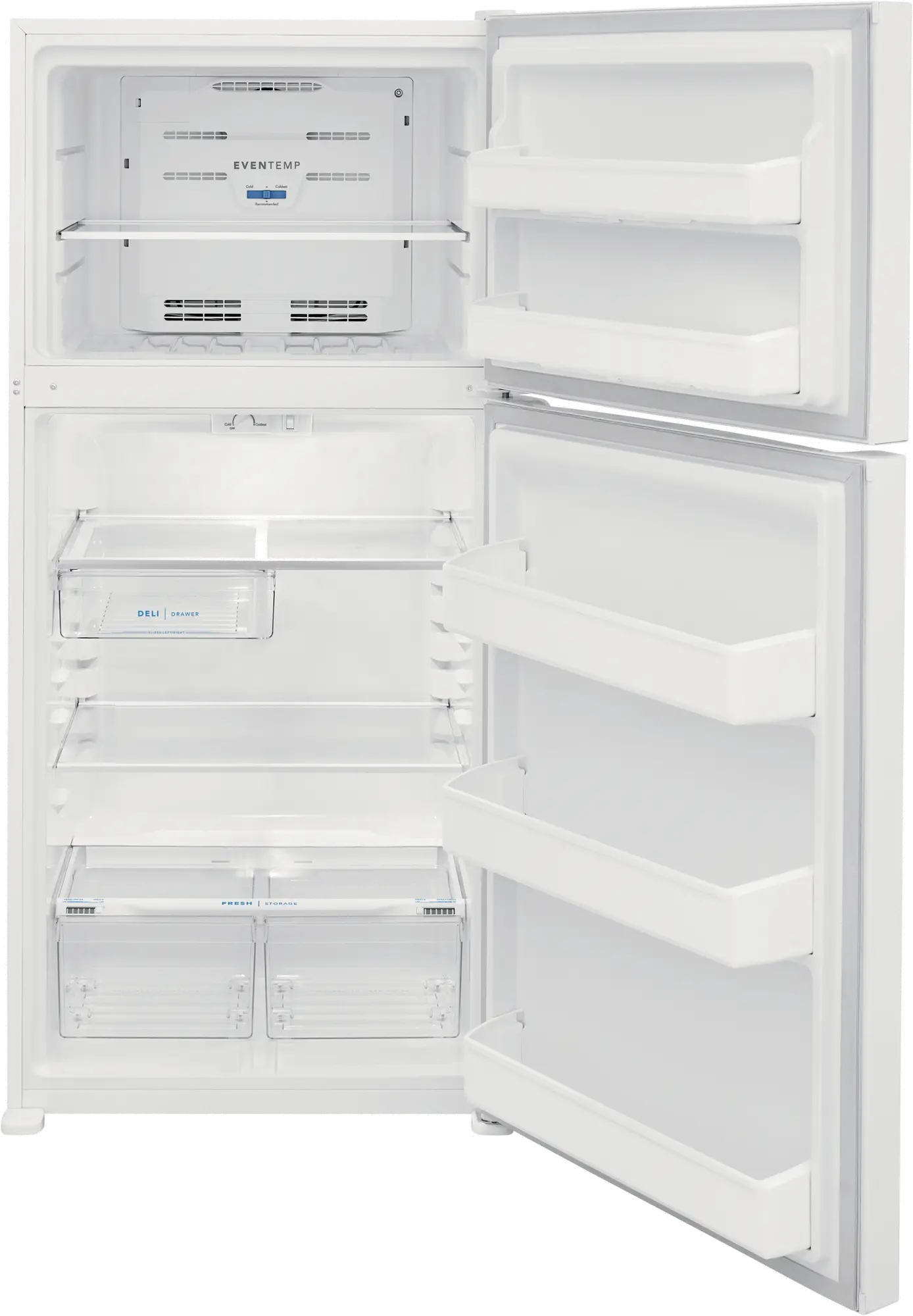 FFTR1835VW Frigidaire 18.3 cu ft Top Freezer Refrigerator - 30 W White-3