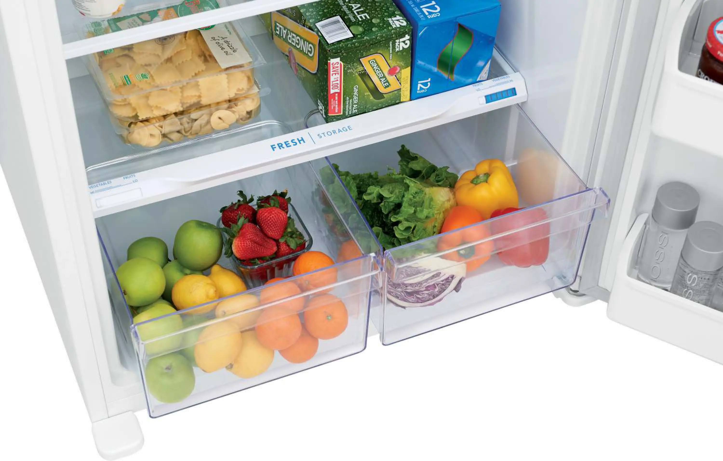 FFTR1835VW Frigidaire 18.3 cu ft Top Freezer Refrigerator - 30 W White-7