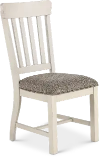 Drake White Upholstered Dining Chair