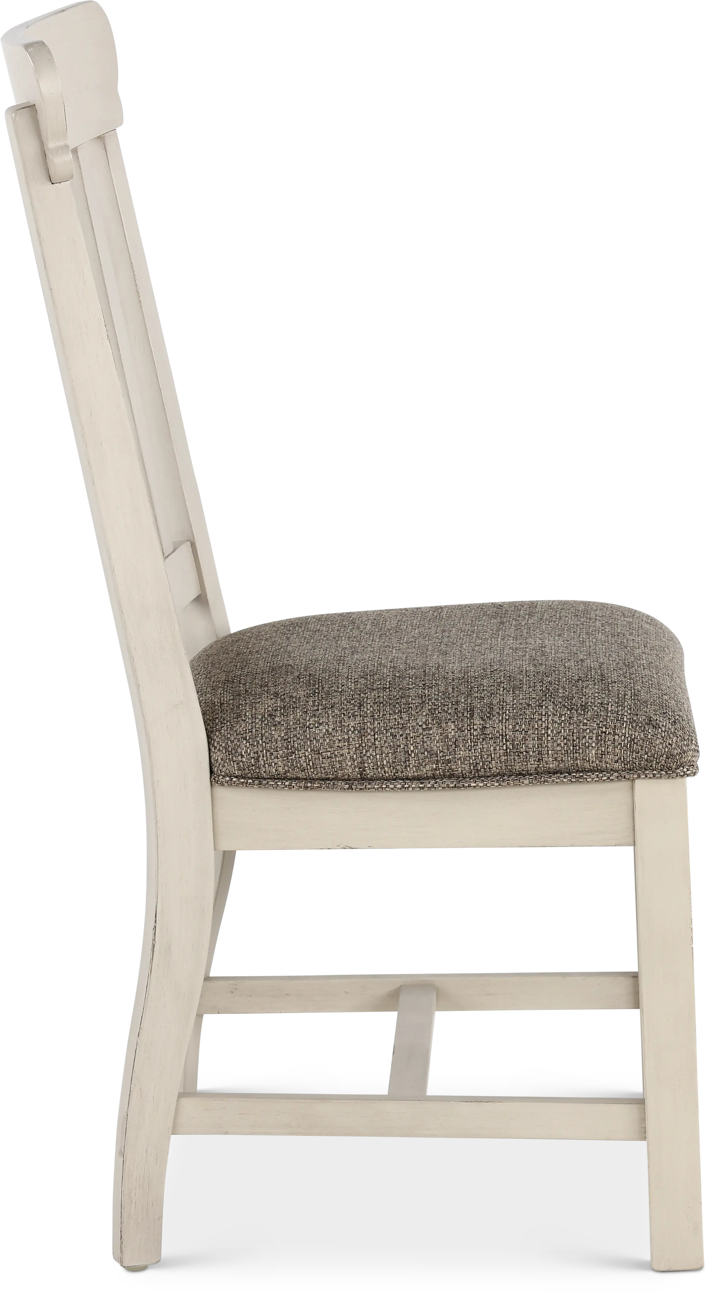 Drake White Upholstered Dining Chair-6