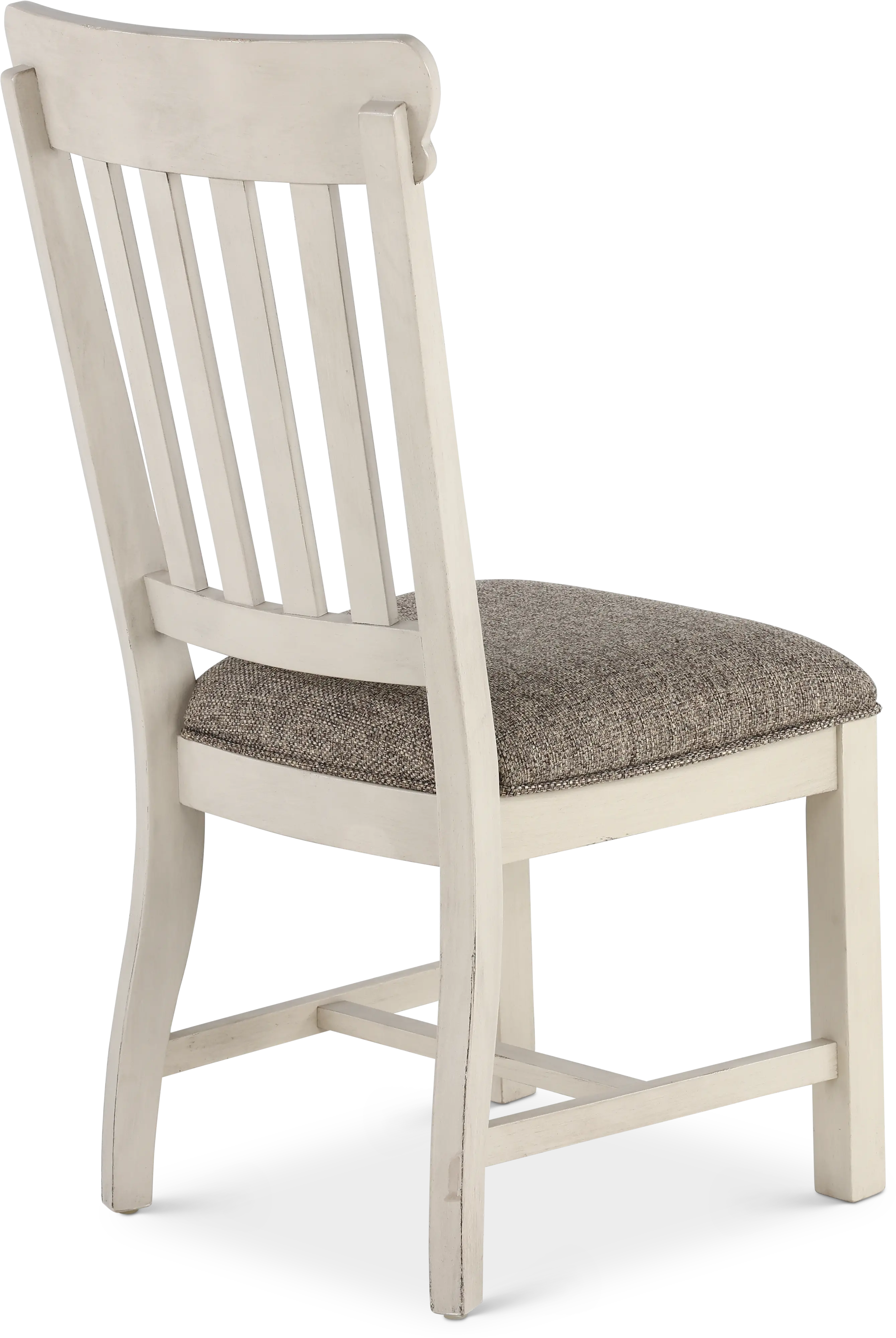Drake White Upholstered Dining Chair-7