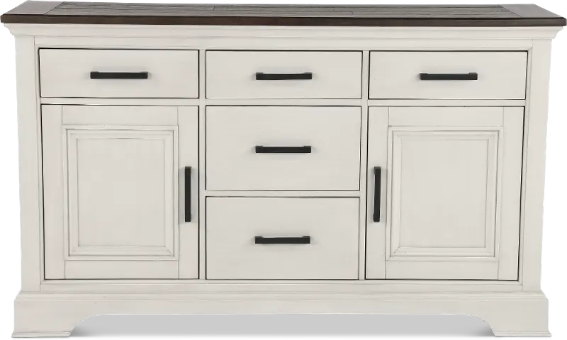 Drake Country White Dining Room Sideboard