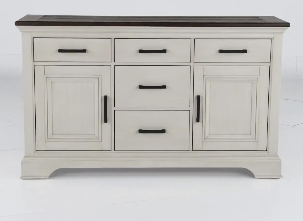 Drake Country White Dining Room Sideboard-5