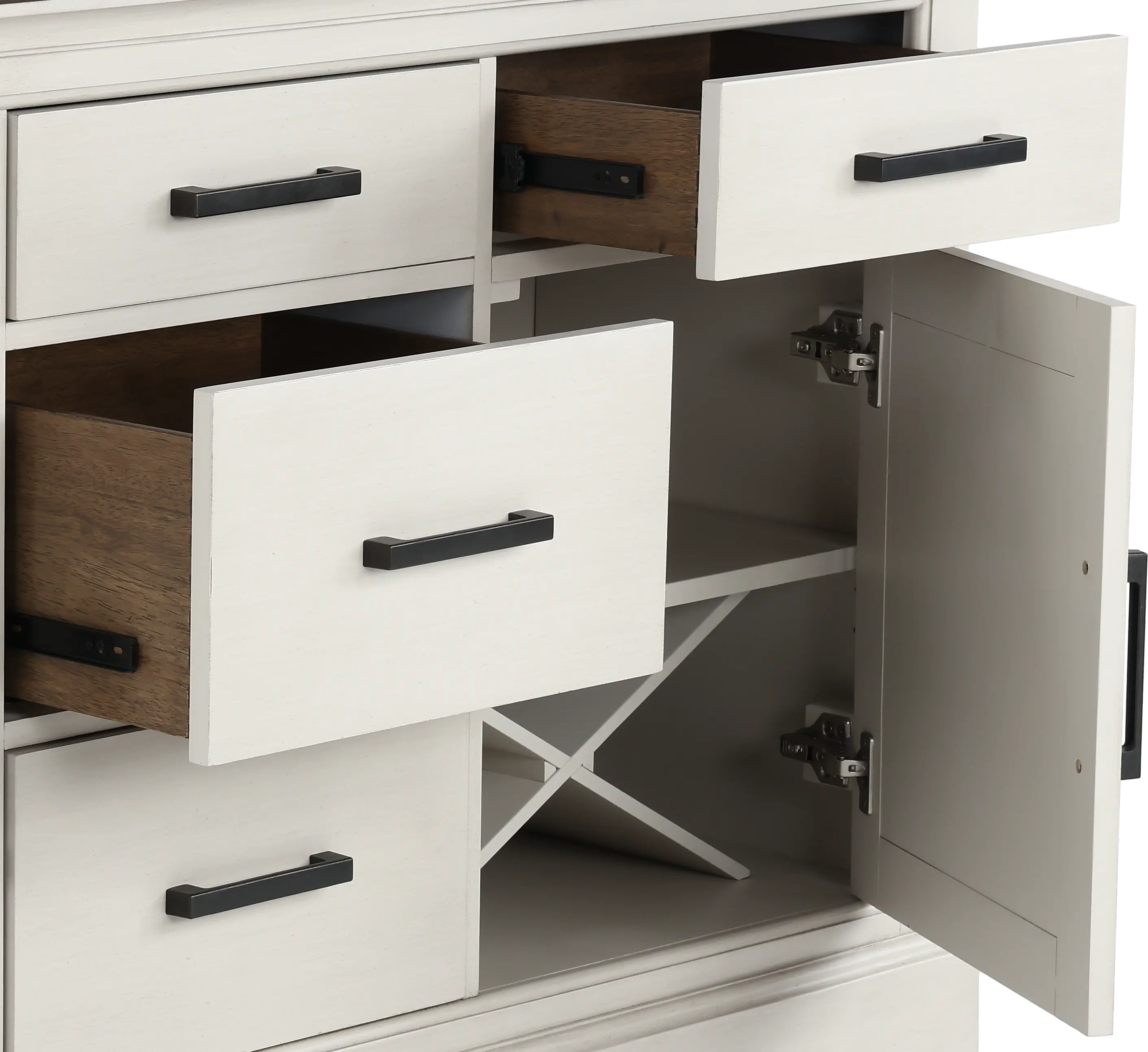 Drake Country White Dining Room Sideboard-7