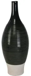 20 Inch Green Ceramic Bottle Vase