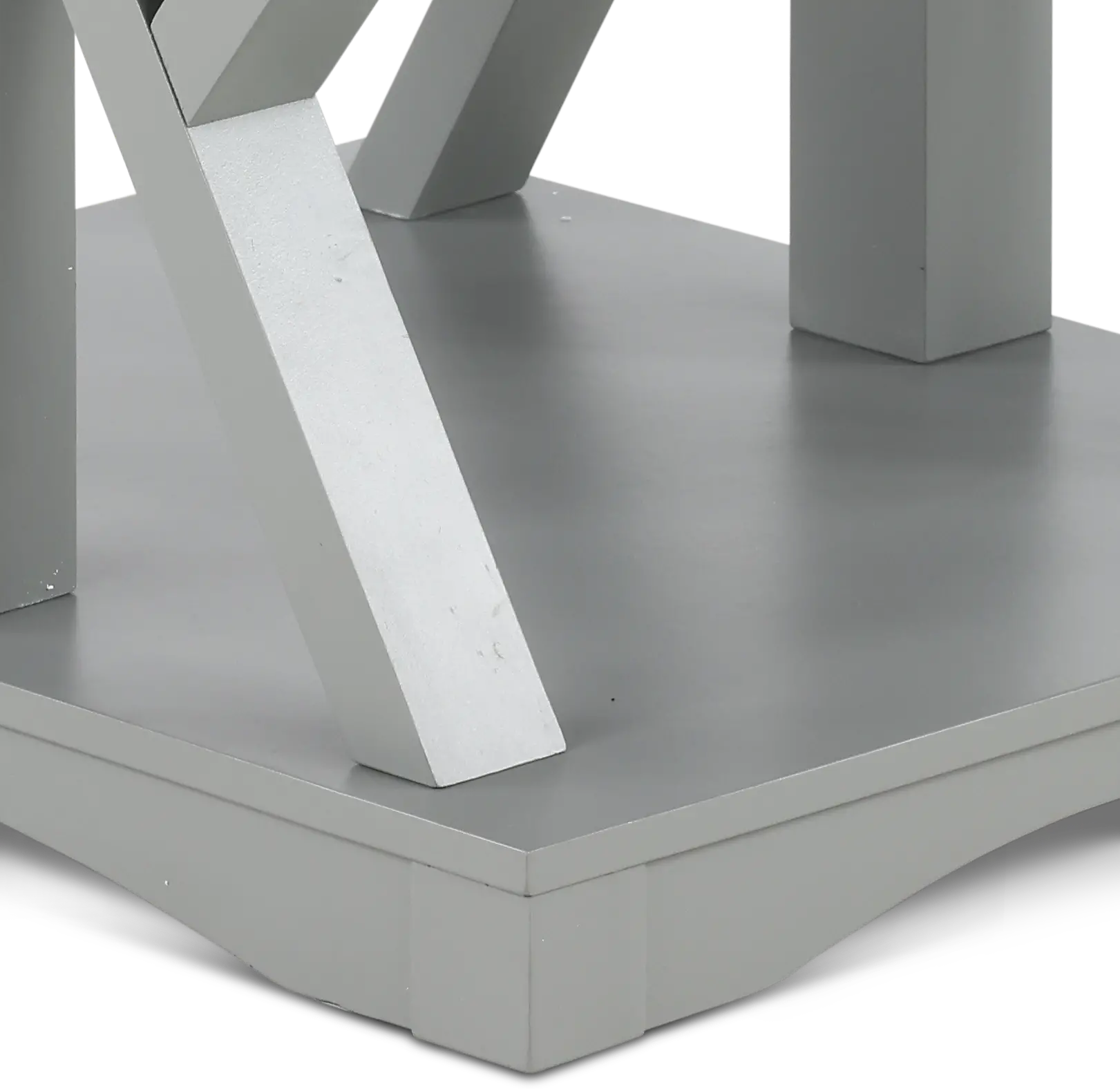 Amy Dove Gray End Table with Drawer-8