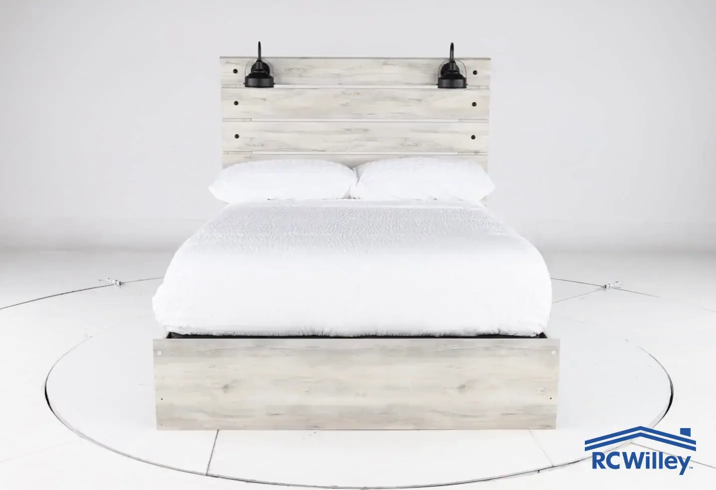 Sunrise Park Whitewash Queen Bed-10