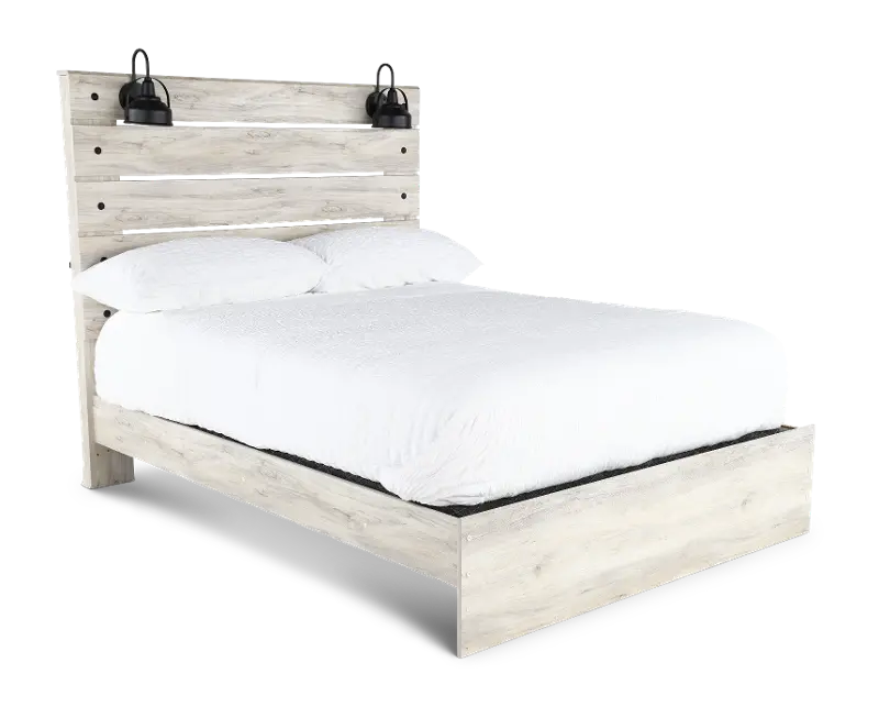 Sunrise Park Whitewash Queen Bed