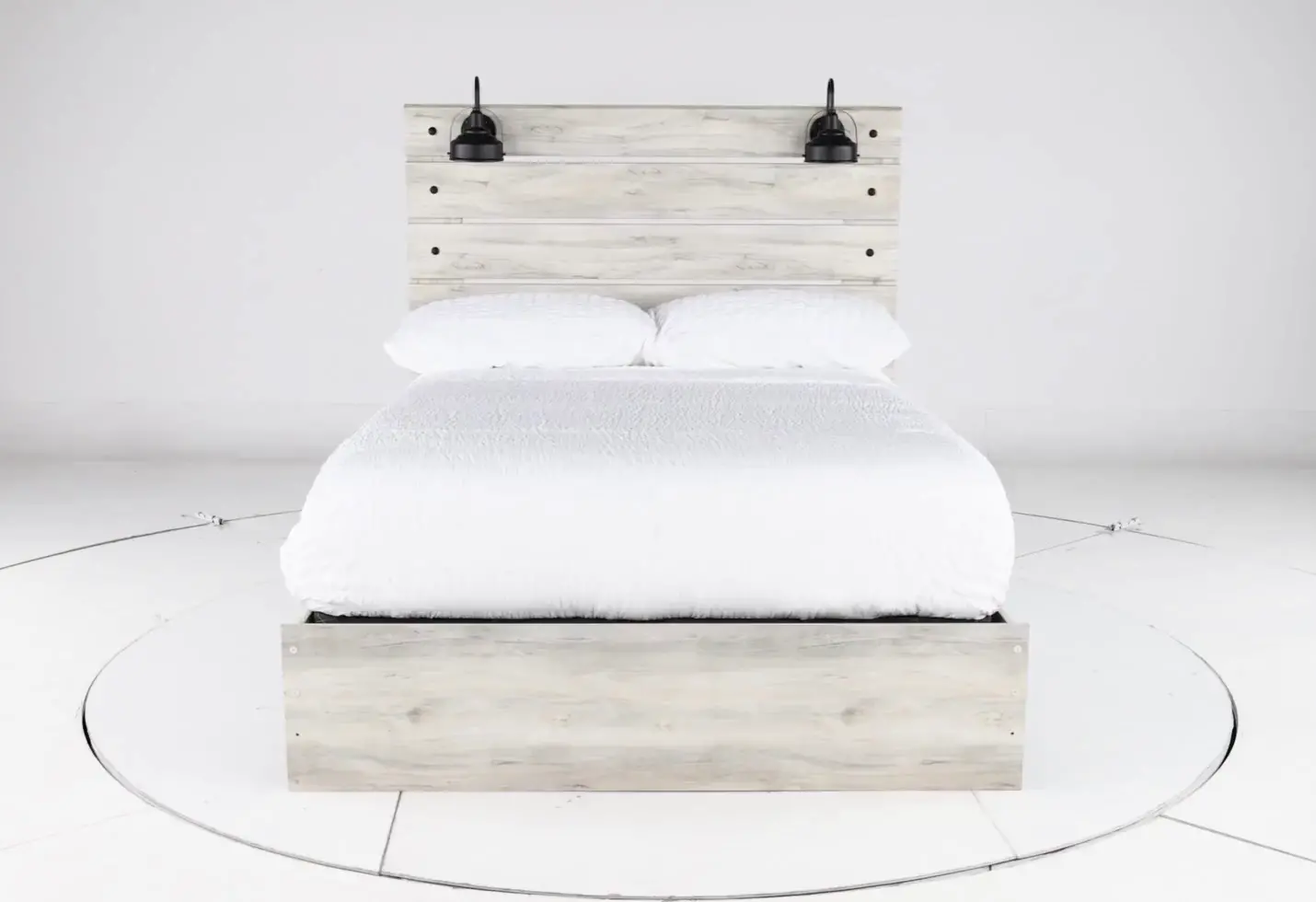 Sunrise Park Whitewash King Bed-11