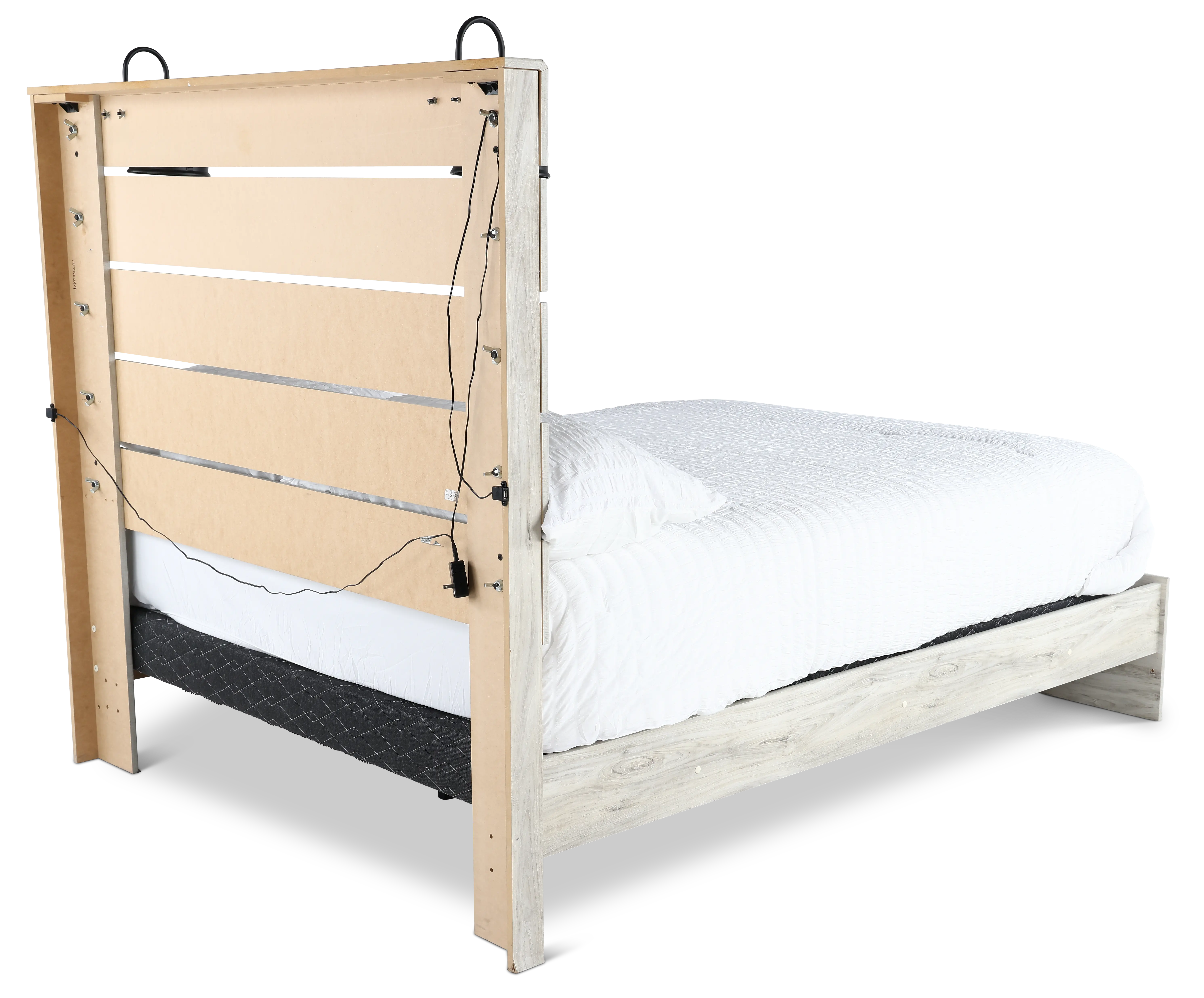 Sunrise Park Whitewash King Bed-6