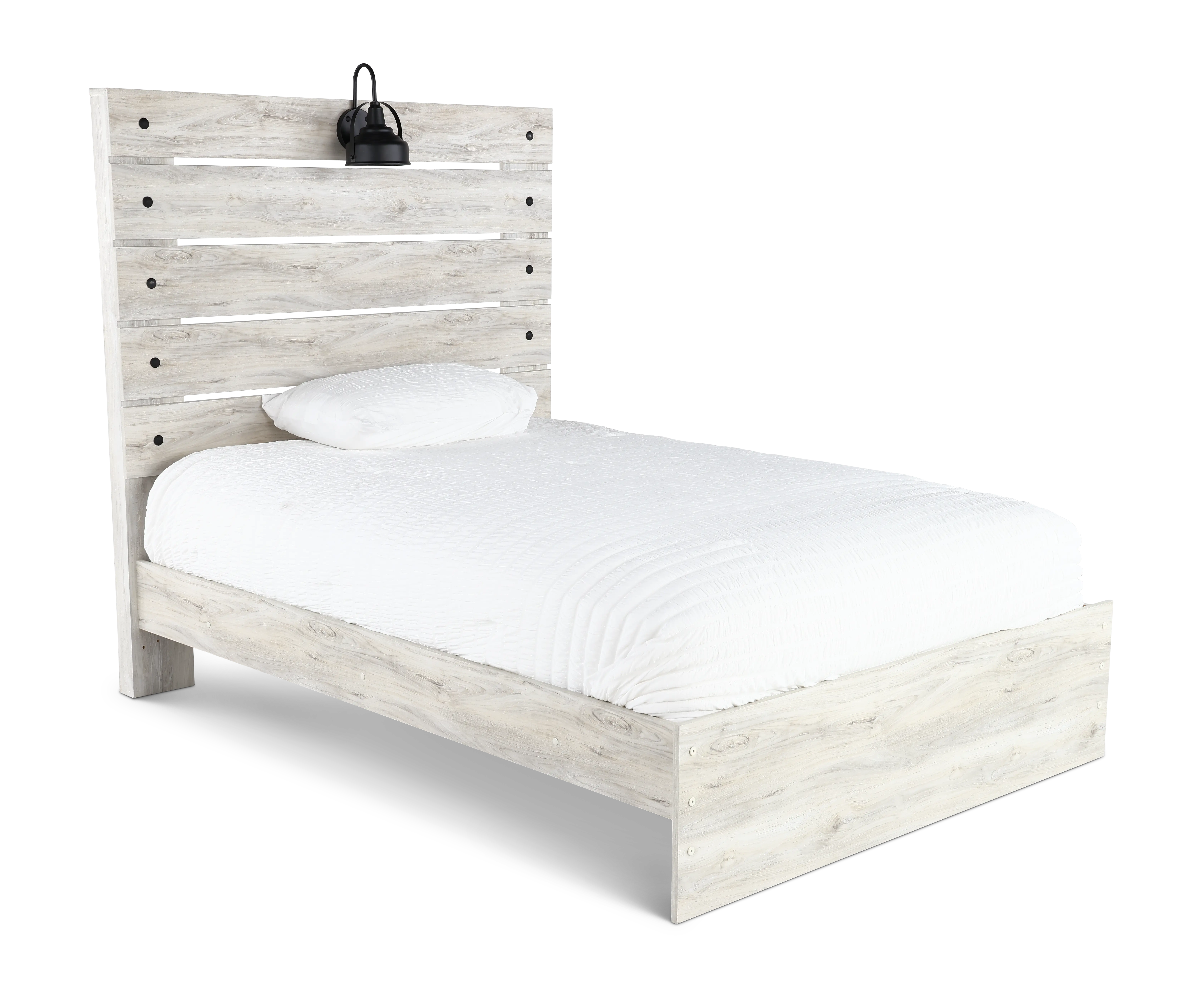 Sunrise Park Whitewash Full Bed-1