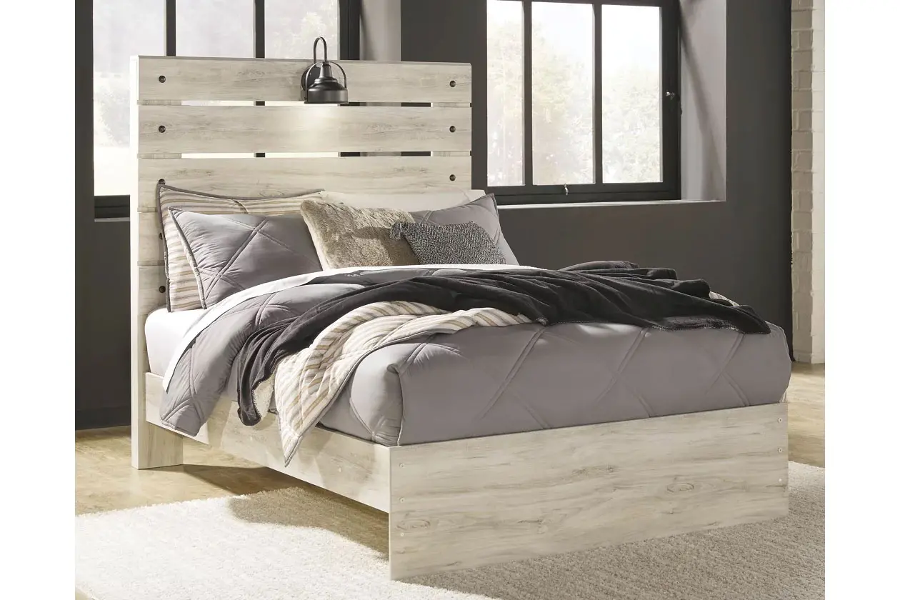 Sunrise Park Whitewash Full Bed-2
