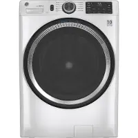 GFW550SSNWW GE 4.8 Cu Ft Front Load Washer with UltraFresh - White