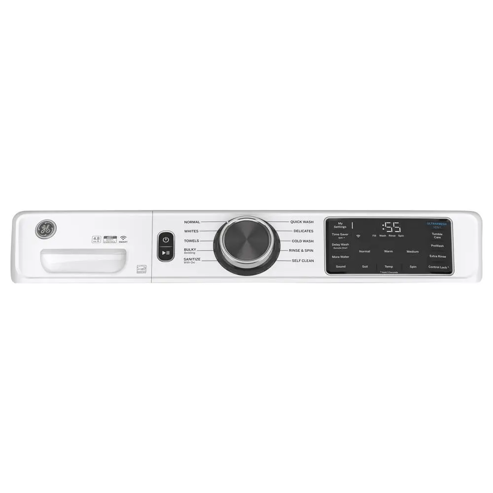 GFW550SSNWW GE 4.8 Cu Ft Front Load Washer with UltraFresh - White-3