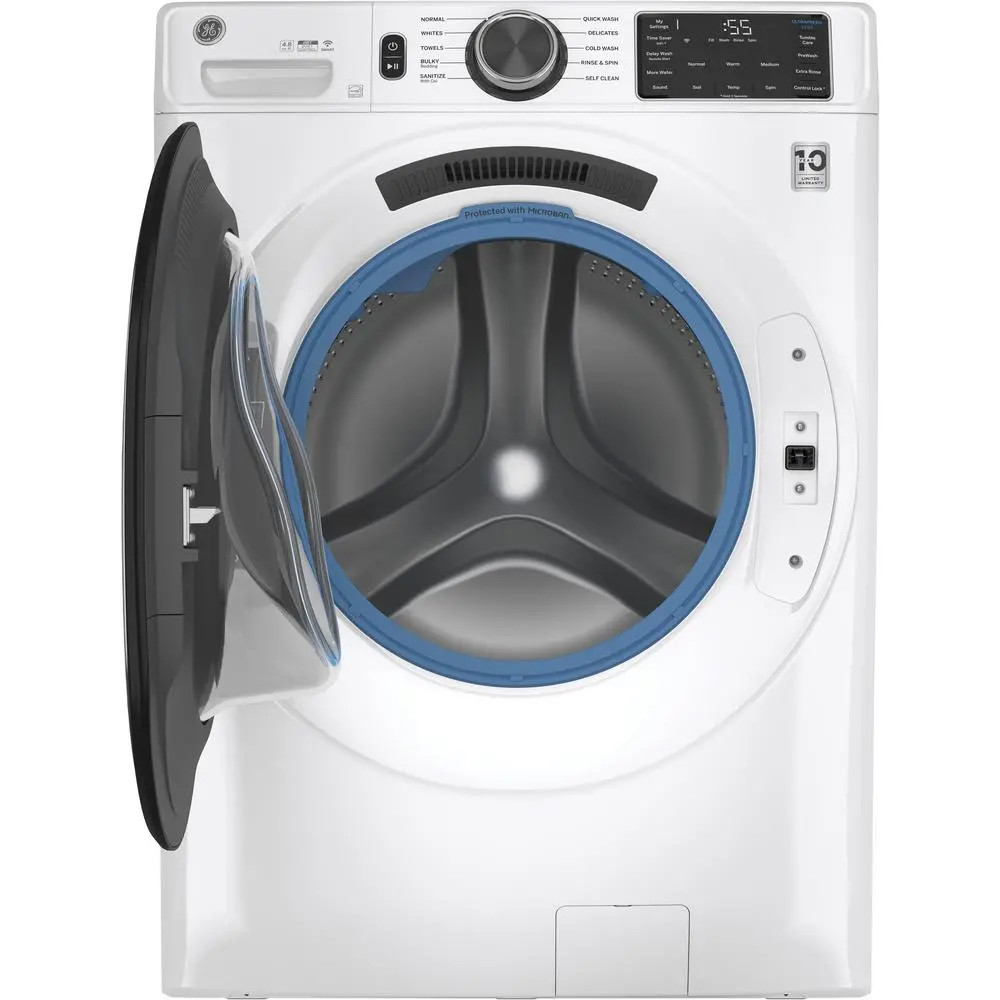 GFW550SSNWW GE 4.8 Cu Ft Front Load Washer with UltraFresh - White-4