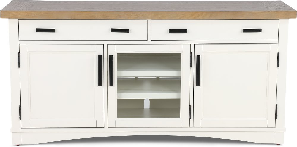 Amy White 63" TV Stand
