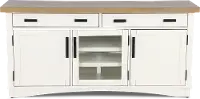 Amy White 63  TV Stand