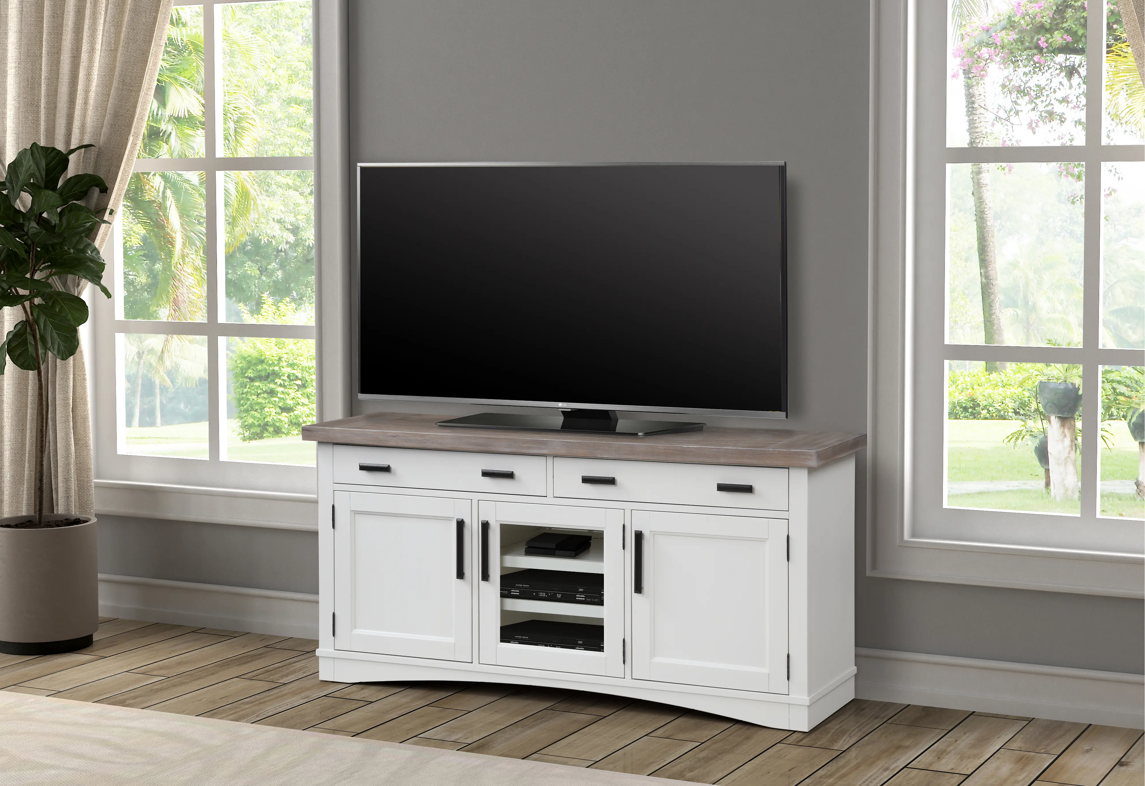Amy White 63  TV Stand-2