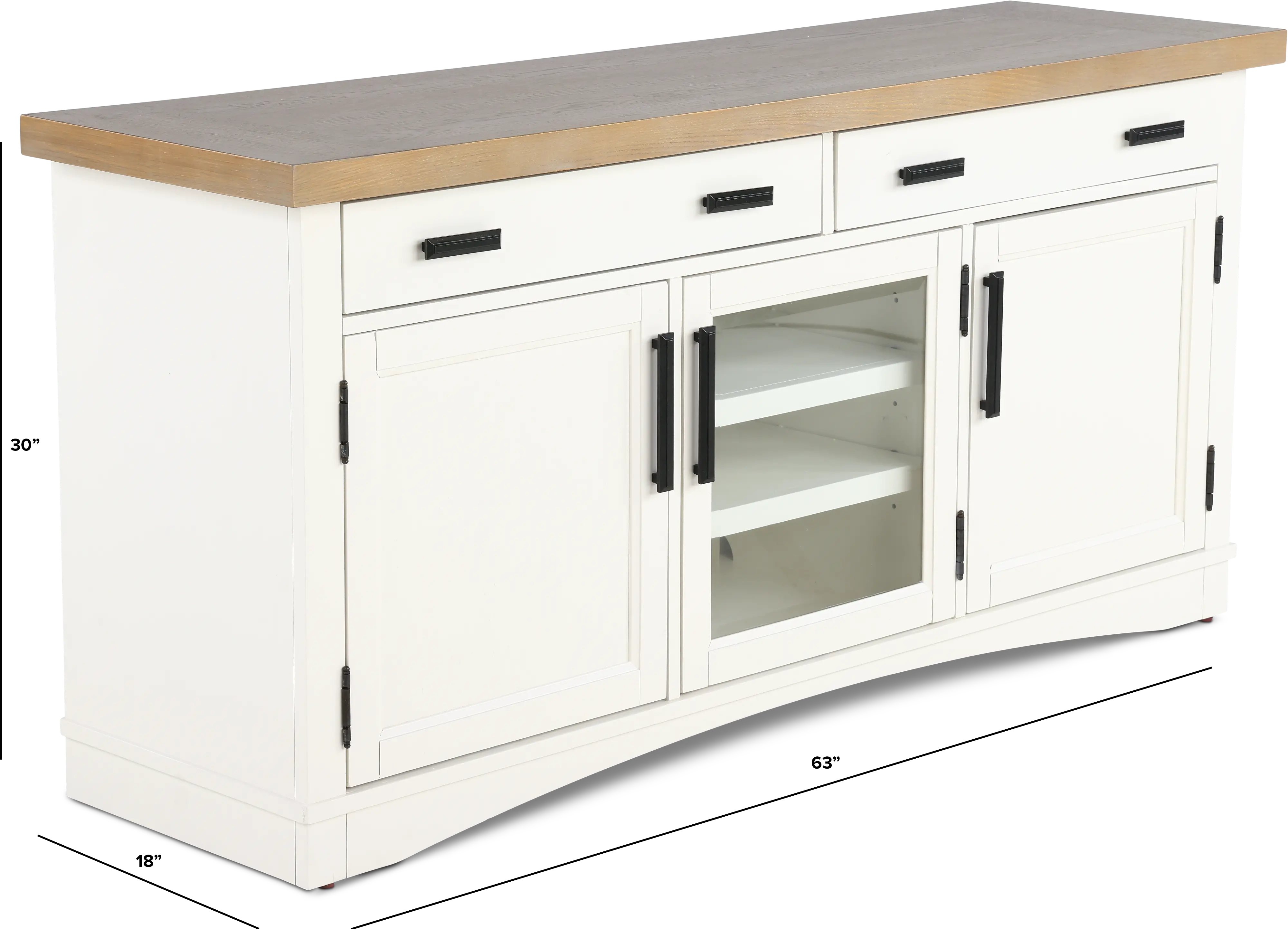 Amy White 63  TV Stand-4