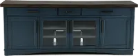 Amy Denim Blue 76  TV Stand