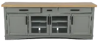 Amy Dove Gray 76  TV Stand