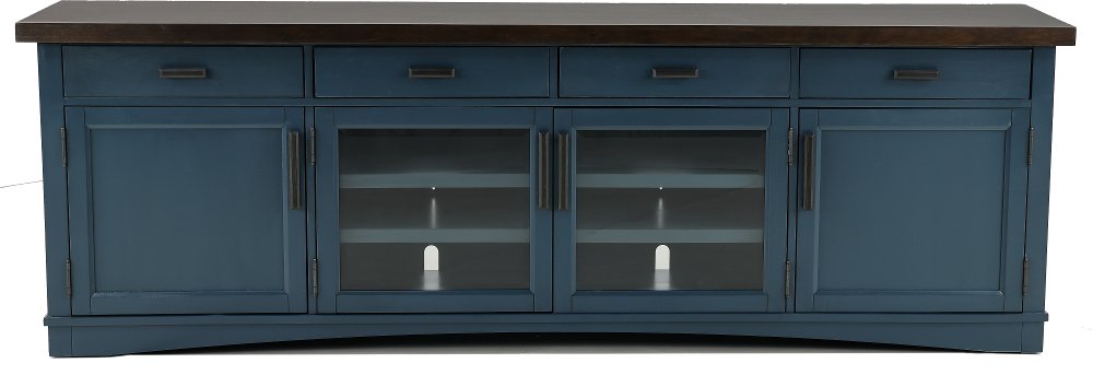 Amy Denim Blue 92" TV Stand