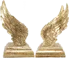 Gold Wing Bookend Pair