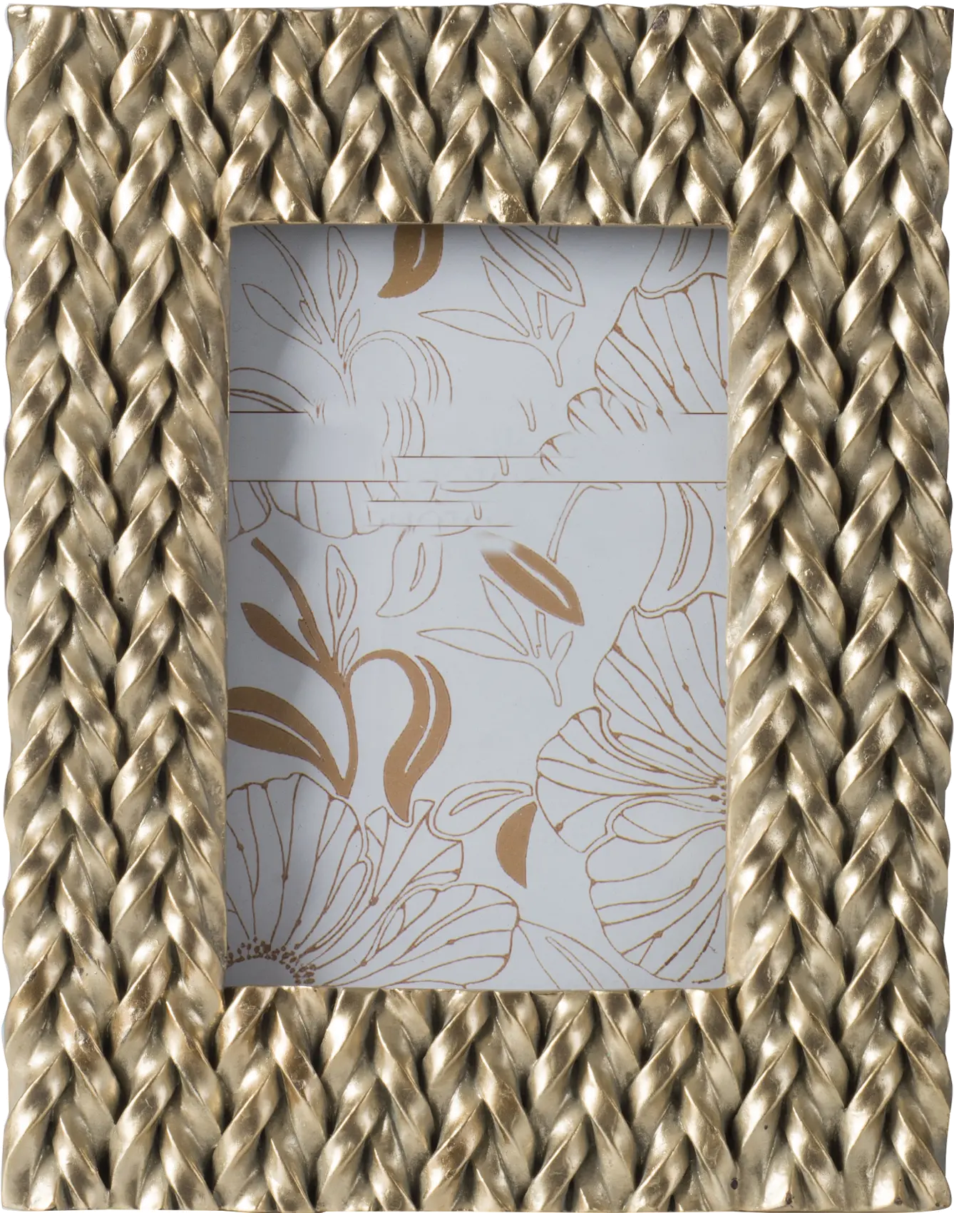 Gold Lattice Picture Frame-1