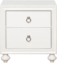Bella White Nightstand