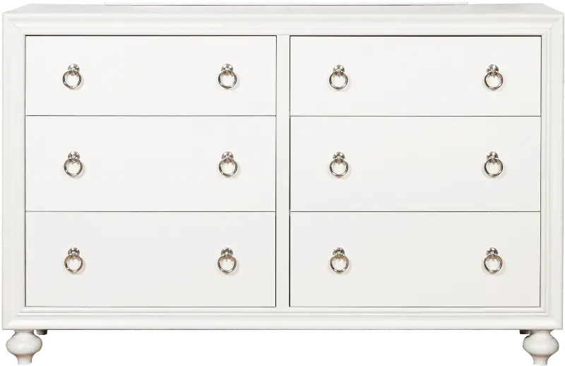 Bella White Dresser