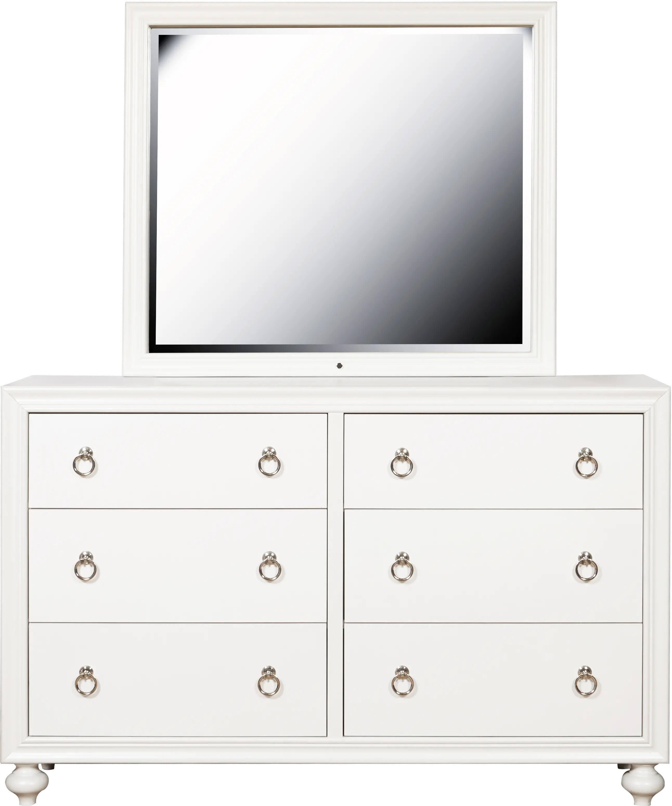 Bella White Dresser-2