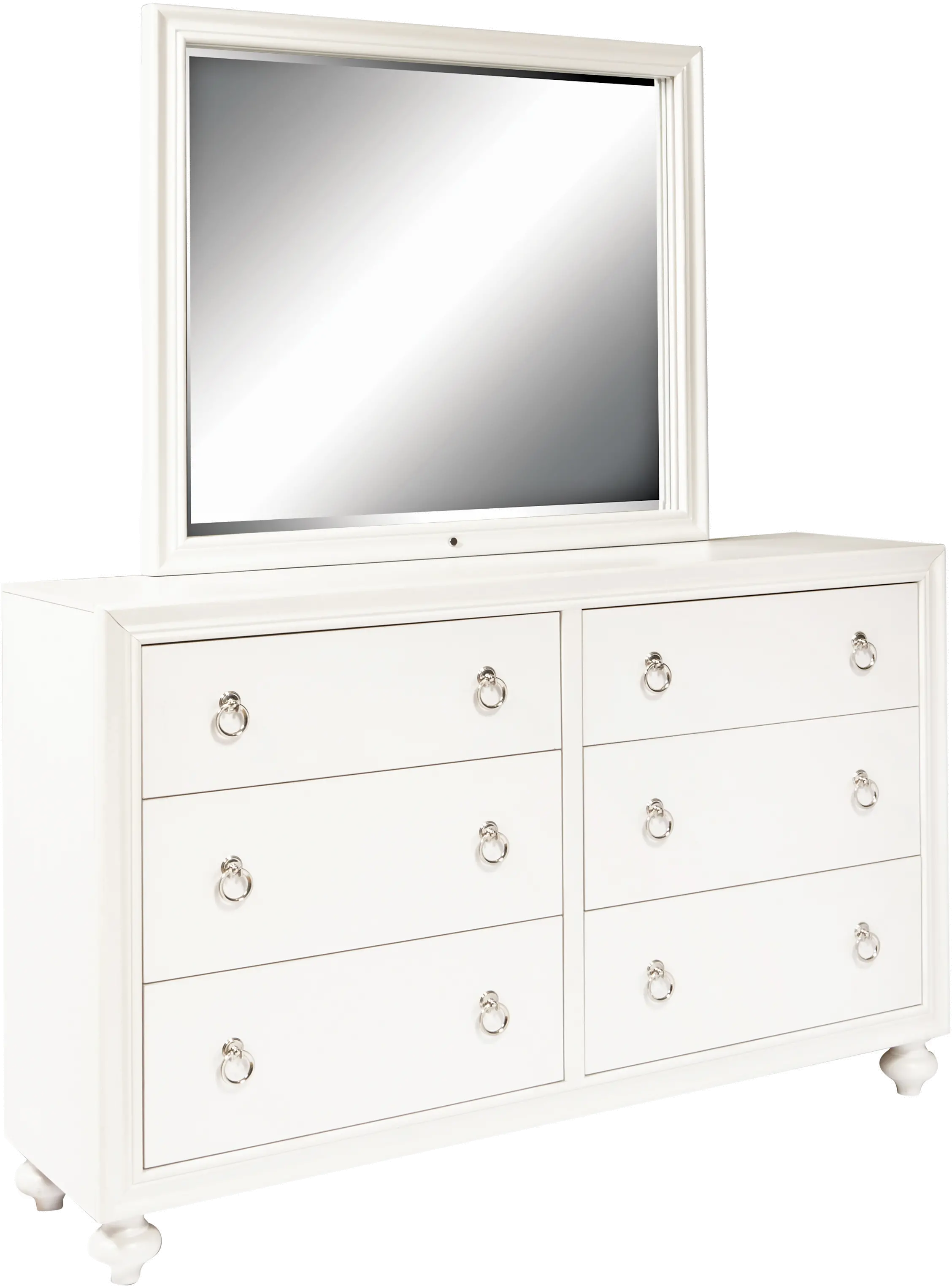 Bella White Dresser-3
