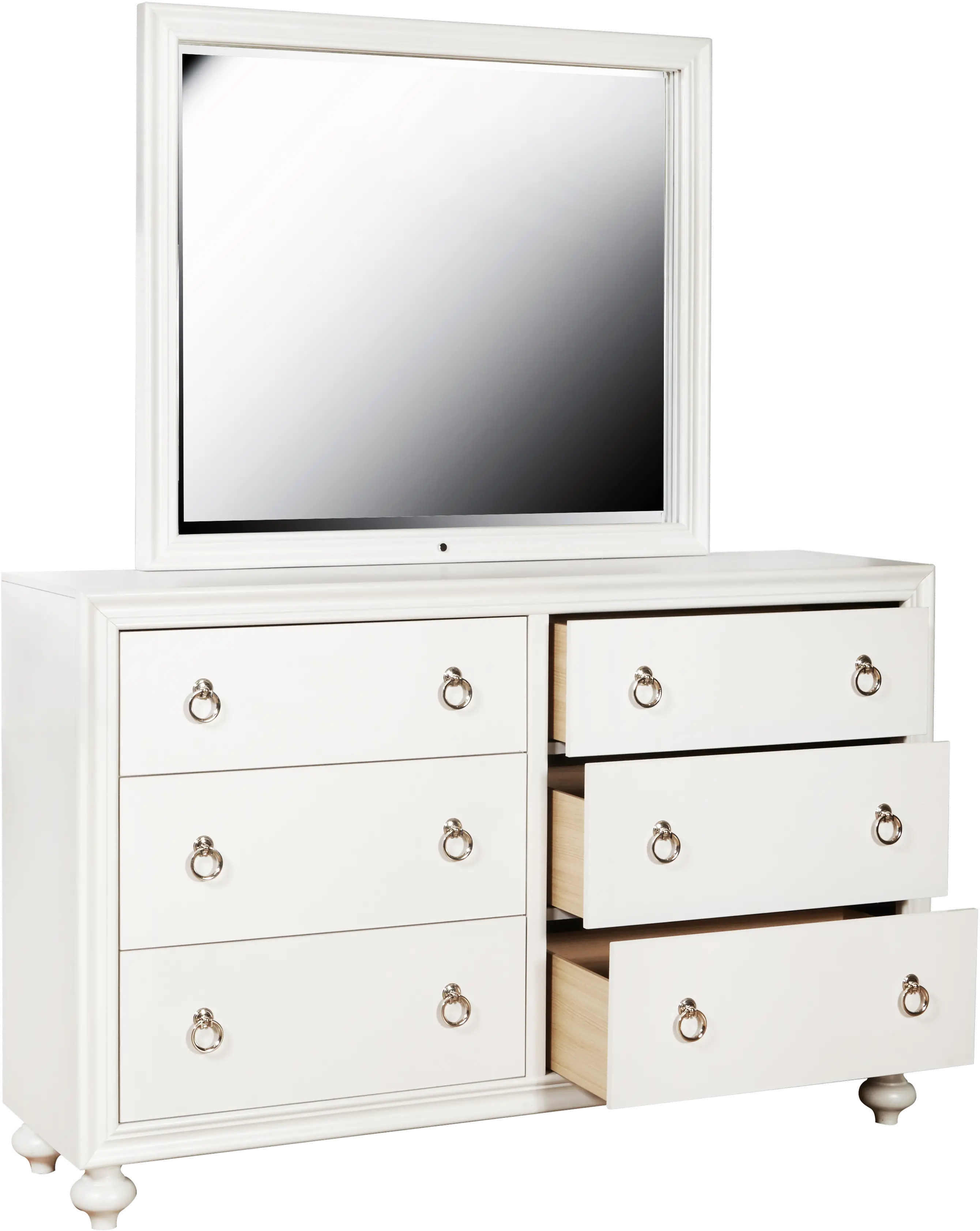 Bella White Dresser-5