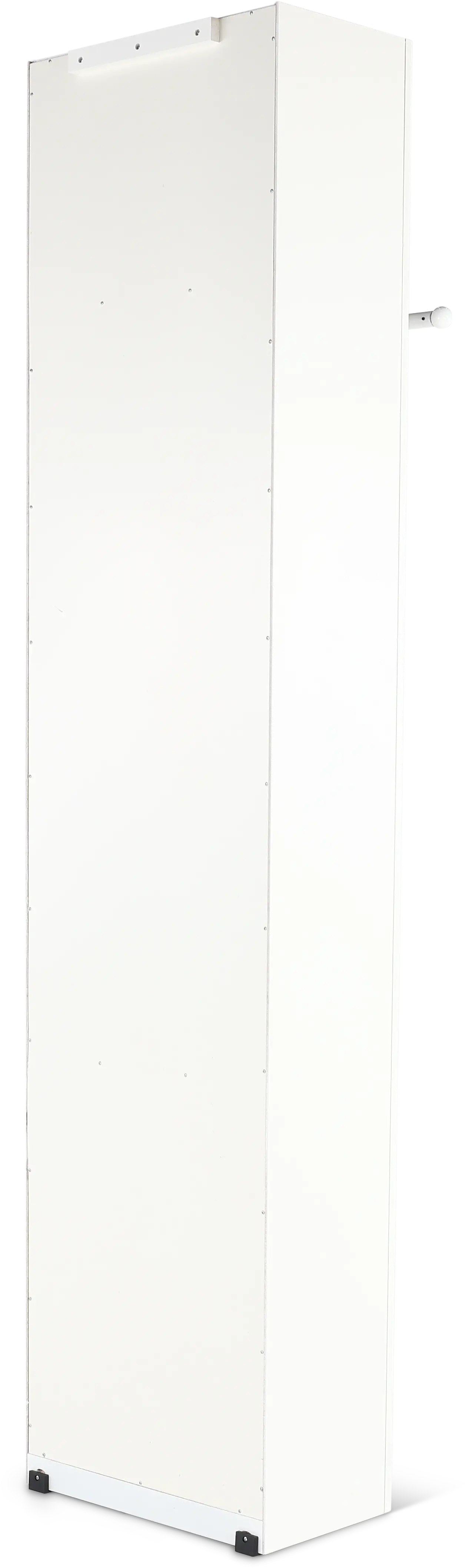 Catrina White 22  Bookcase with Reversible Door-19